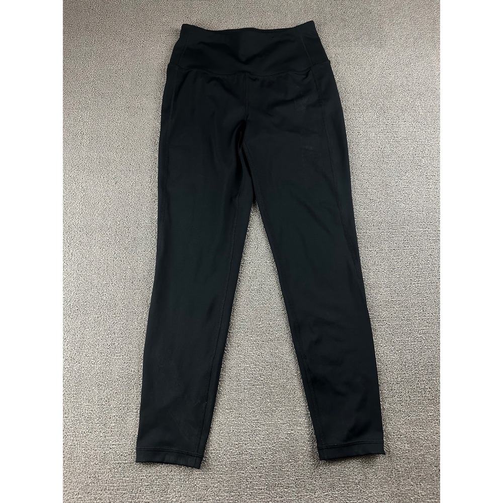 Lole Leggings Women S Black High Rise Cropped Pockets Activewear Sporty Athletic